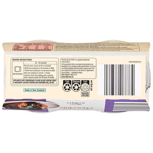 Mini Chocolate Pudding 180g