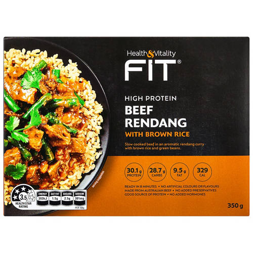 Front shot 2, Beef Rendang 350g