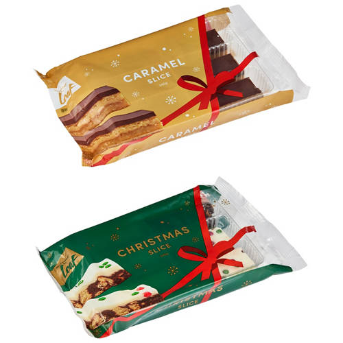 Group 1, Caramel Mixed Slices 6 Pack 240g