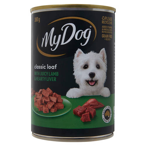 Front shot 2, Assorted Dog Loaf Food 380g