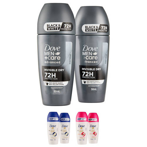 Group 1, Advanced Care 72 Hour Roll On Deodorant 2x50ml