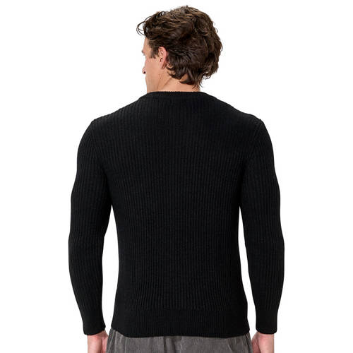 Front shot 2, Men's Chunky Knit Jumper