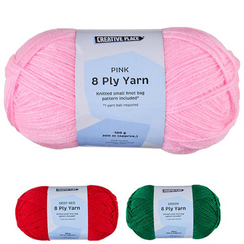 Group 1, 8 Ply Yarn
