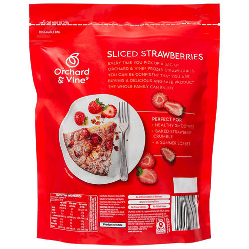 Front shot 2, Strawberries 500g