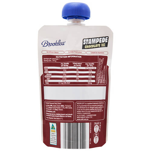 Front shot 2, Stampede Chocolate Dairy Dessert 140g