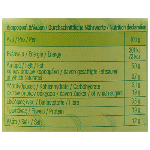 Nutrients 1, Greek Vegetables 280g