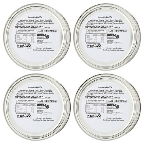 Front shot 3, Shortbread Heart Tin 150g