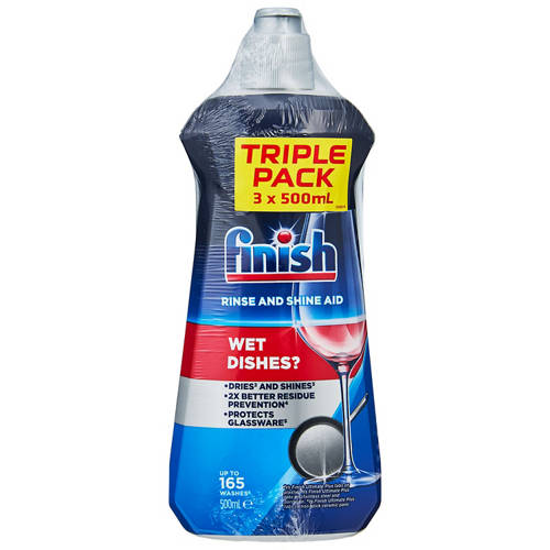 Front shot 2, Dishwasher Rinse and Shine Aid 3 Pack