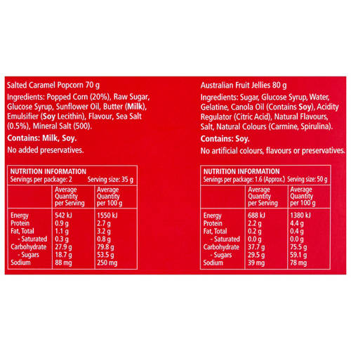 Nutrients 1, Sweet Lovers Gift Box 150g