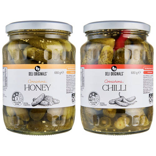 Group 1, Honey Cornichons 680g