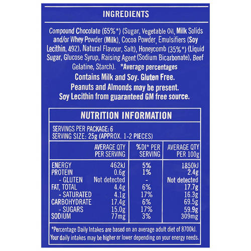 Nutrients 1, Violet Crumble 150g