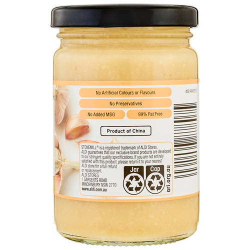 Front shot 3, Minced Garlic 250g