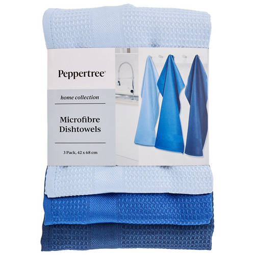 Front shot 2, Microfibre Tea Towel 3 Pack