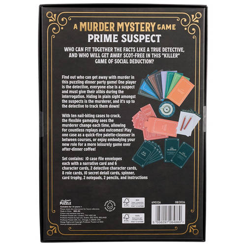 Front shot 3, Murder Mystery Games