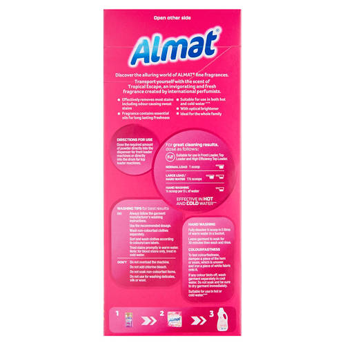 Front shot 4, Assorted Laundry Powder Concentrate 2kg