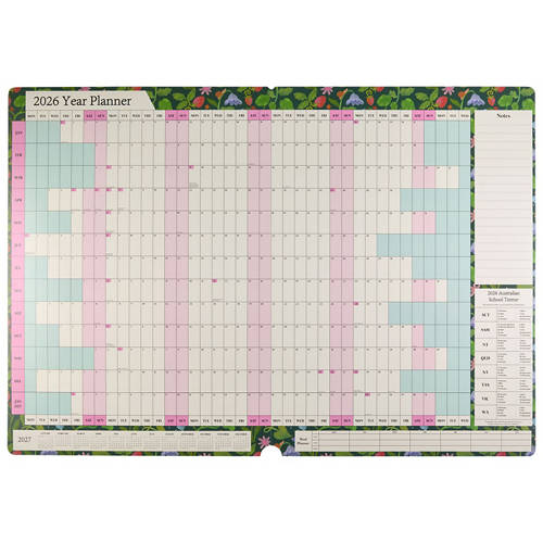 Front shot 2, Wall or Desk Planner