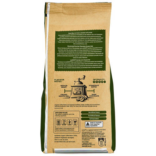 Front shot 2, Organic Coffee Beans 250g
