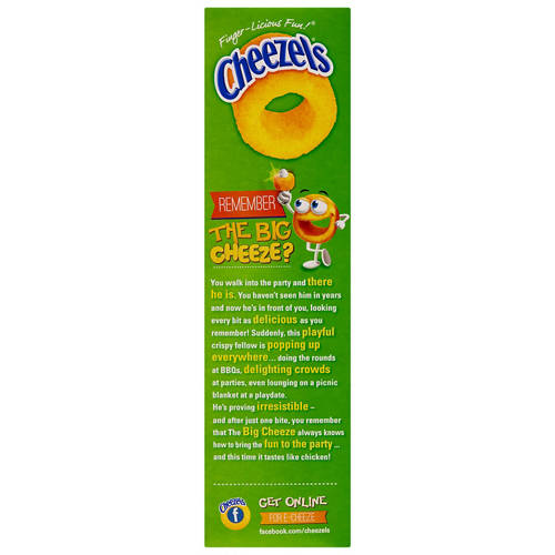 Front shot 3, Cheezels Chicken Box 125g
