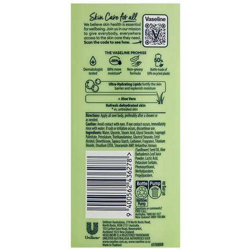 Front shot 3, Body Lotion 750ml