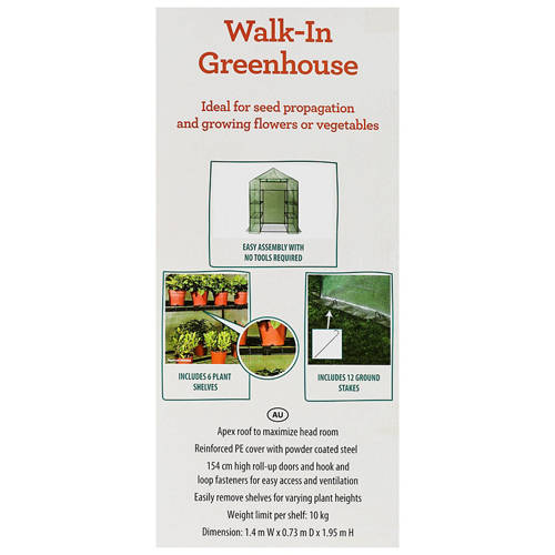 Front shot 4, Walk in Greenhouse