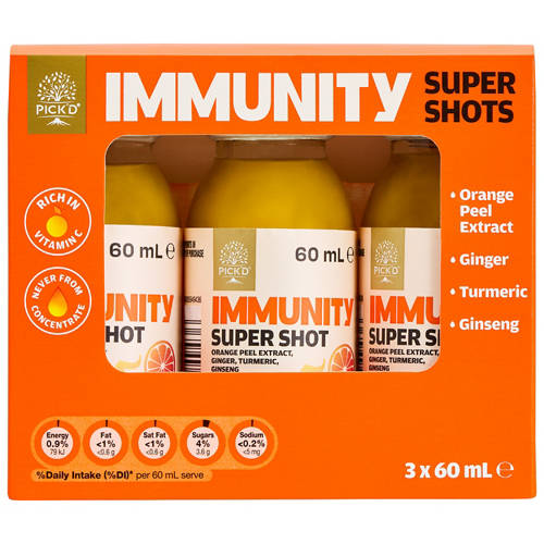 Front shot 2, Immunity Shots 3 Pack