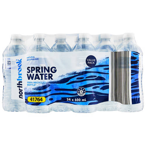 Front shot 2, Natural Australian Spring Water 24x600ml