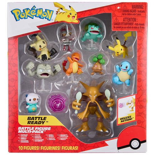 Front shot 2, Pokémon Battle Figures 10 Pack