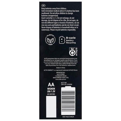 Front shot 3, AA Batteries 10 Pack