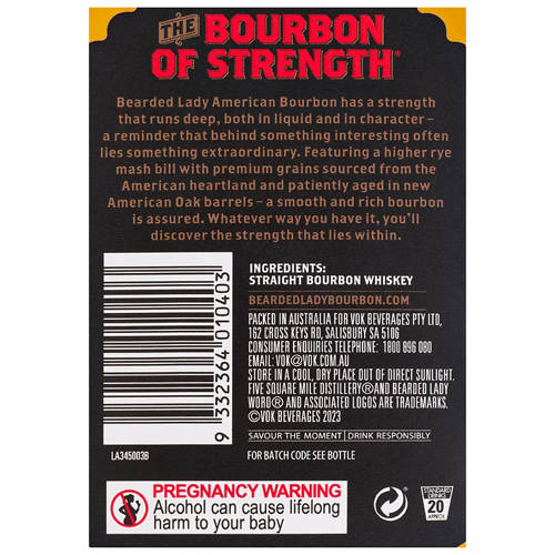 Front shot 3, Bourbon 700mL