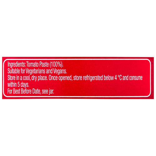 Ingredients 1, Tomato Paste 500g