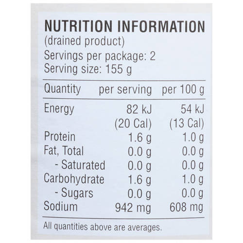 Nutrients 1, Wine Sauerkraut 340g