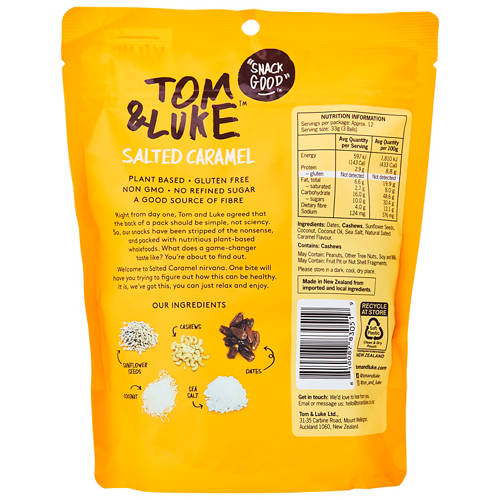 Front shot 2, Snackaballs 35 Pack 396g - Salted Caramel