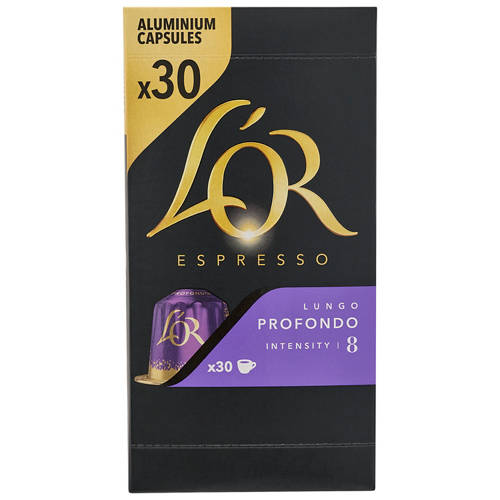 Front shot 2, Coffee Capsules Profondo 30 Pack