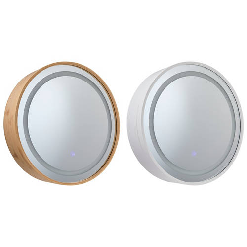 Group 1, Bamboo Mirror Cabinet with LED