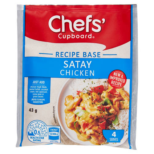 Chefs' Cupboard 43g
