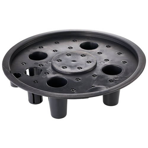 Front shot 3, Rattan Look Pot or Hanging Planter 2 Pack