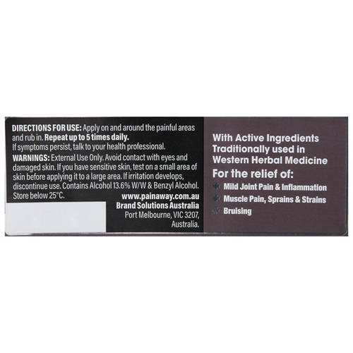 Front shot 4, Pain Away 70g