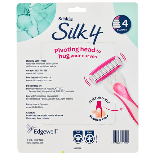 Front shot 2, Silk 4 Disposable Razor Value 10 Pack
