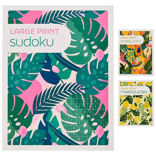Group 1, Large Print Puzzle Books