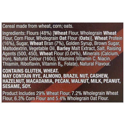 Ingredients 1, Wholegrain Powergrain Mix 560g
