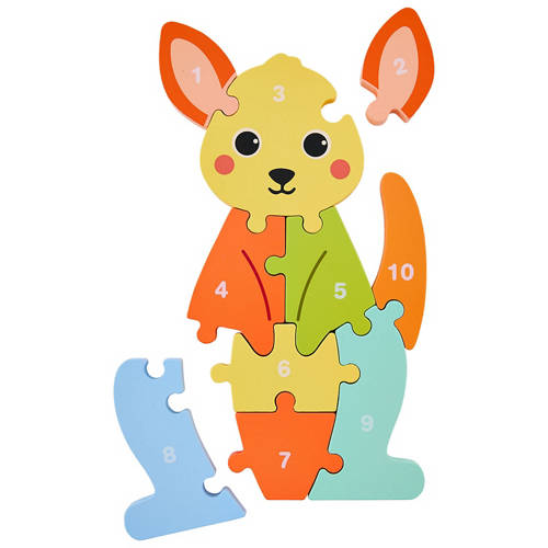 Front shot 2, Wooden Animal Puzzles