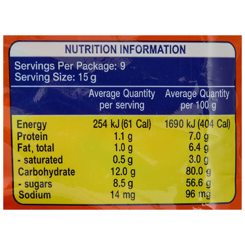 Nutrients 1, Ovalteenies 135g