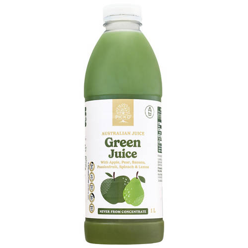 Front shot 2, Green Juice 1L