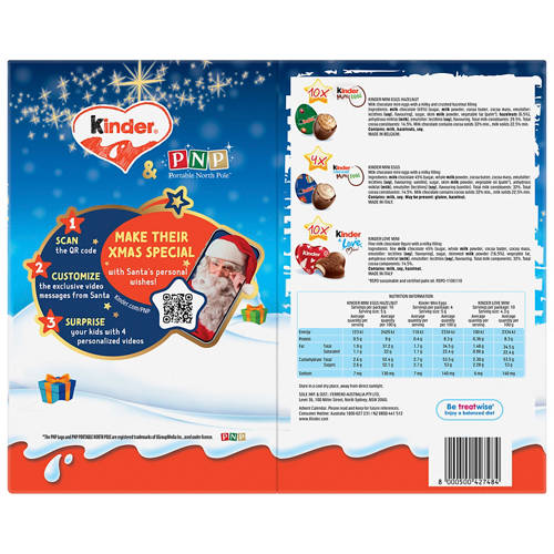 Front shot 3, Advent Calendar 113g