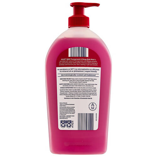 Front shot 2, Body Wash Pomegranate & Mango 1L