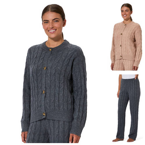 Group 1, Women's Cable Cardigan