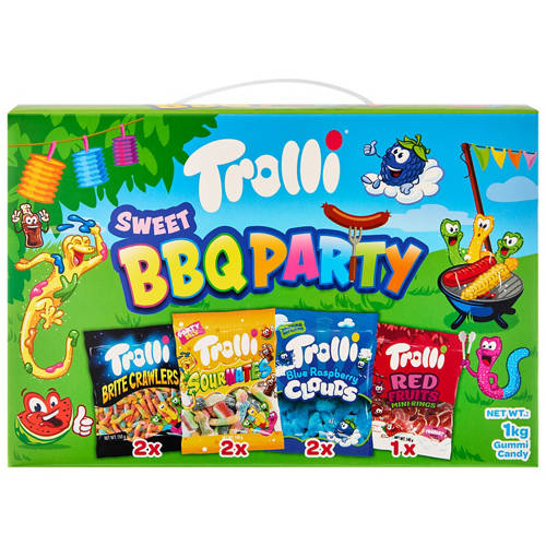 Front shot 2, Sweet BBQ Party Pack 1kg