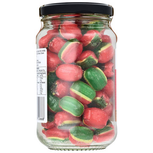 Front shot 3, Millicent Grove Rock Candy 300g Rosey Apples
