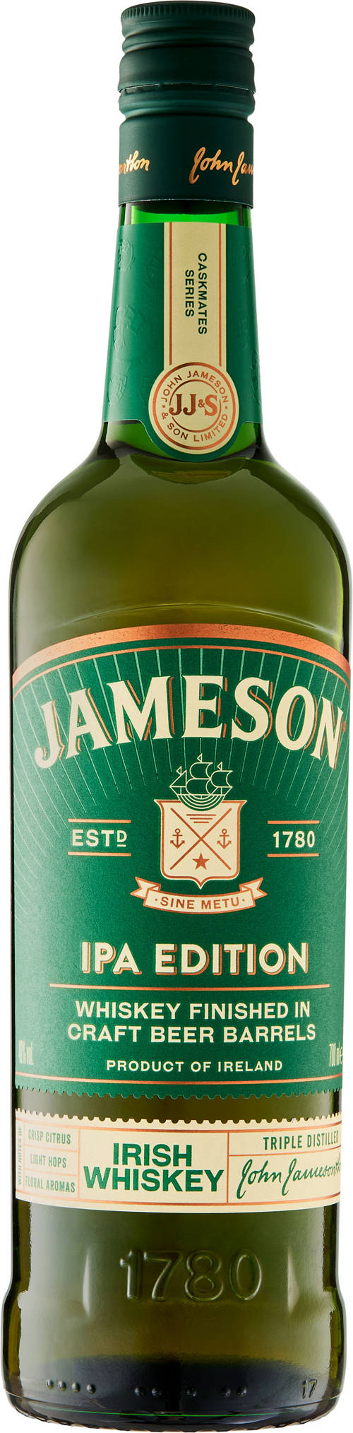 Front shot 1, Caskmates IPA Edition Irish Whiskey 700ml