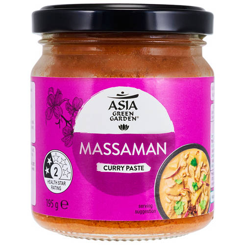 Front shot 2, Thai Massaman Curry Paste 195g
